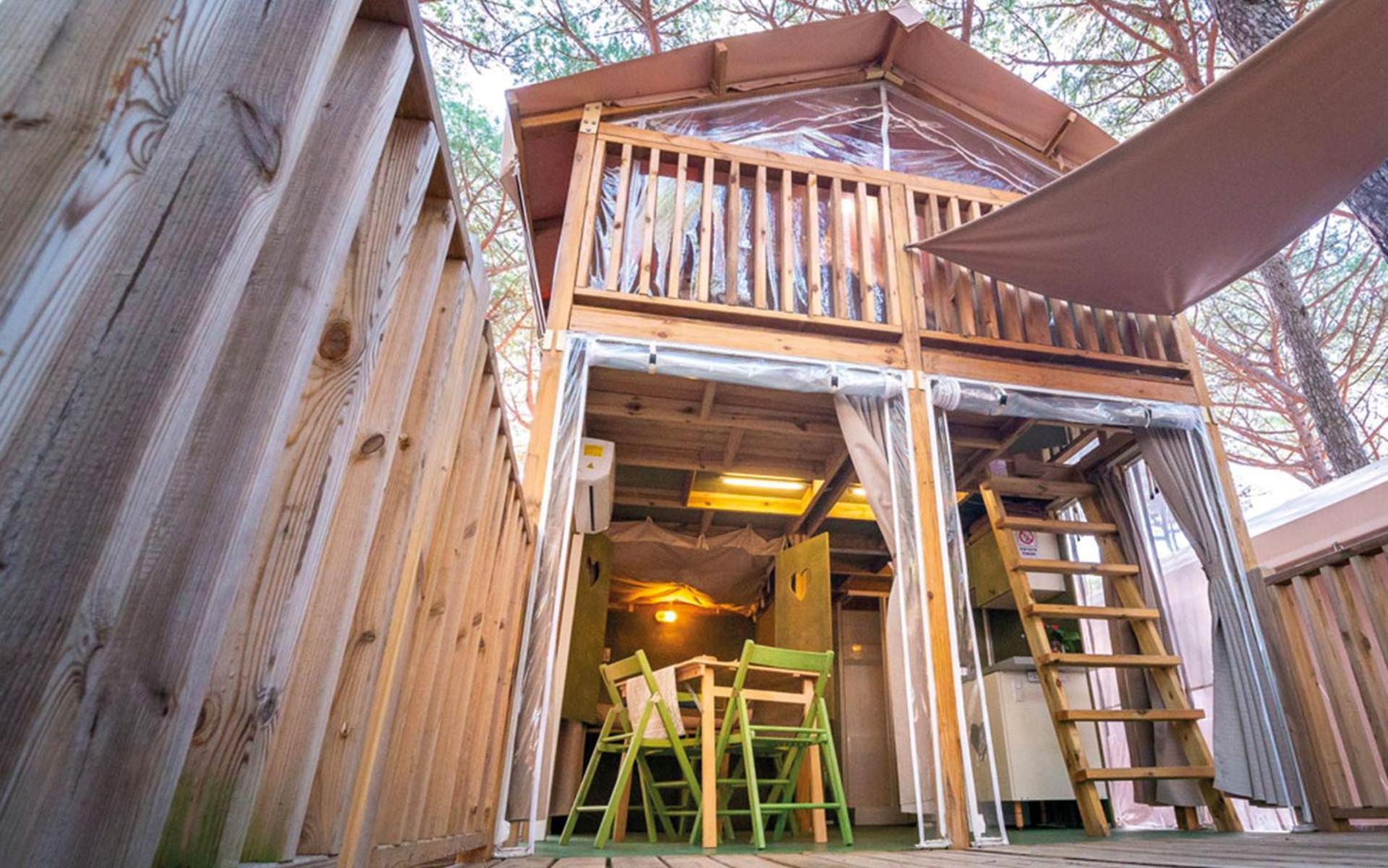 Camping Il Capannino Glamping Village Марина ди Бибона Екстериор снимка